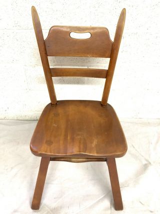 Cushman Chair Maple Wood Vermont Colonial Vtg Mid Century 5 Available