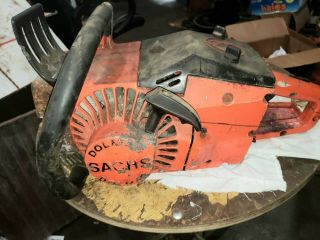 Vintage Sachs Dolmar Kms - 4 Wankle/rotary Engine Chainsaw Parts Power Head Rare