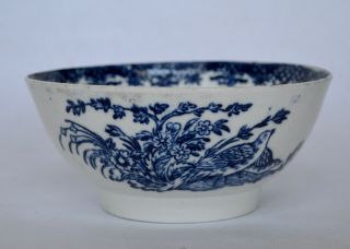 18th Century English Liverpool Porcelain Bowl