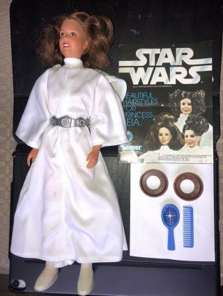 Vintage 1978 Kenner Star Wars 12” Princess Leia 100 Complete