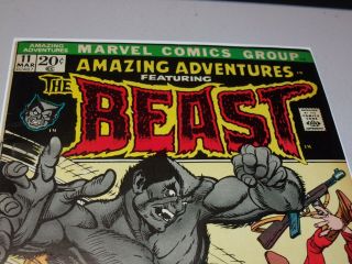 ADVENTURES Featuring The BEAST 11 1st appearance of Gray Beast Fur 2