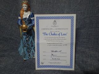 Royal Worcester Figurine 2001 " The Chalice Of Love " Rw4903 - Limited Edition