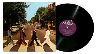 The Beatles - Abbey Road Lp Capitol Orange Label So - 383 " Come Together " Ex