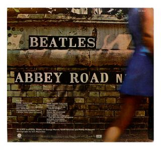 The BEATLES - Abbey Road LP Capitol Orange Label SO - 383 