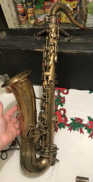 Vintage Wurlitzer American C Low Pitch 906 Saxophone Needs Restoration Martin