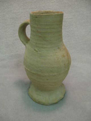 Antique Early German Stoneware Jug - 1400 - 1450 - Siegburg - Jacoba Type - Rare