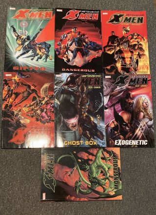 Astonishing X - Men (volumes 1 - 7) Paperback By Marvel Comics (joss Whedon)