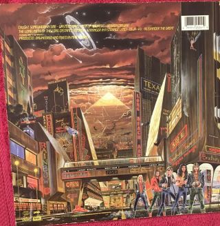Vintage Iron Maiden “Somewhere In Time” 1986 Vinyl 2