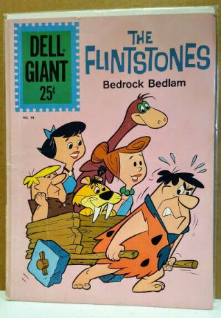 Dell Giant No.  48 1st Appearance The Flintstones Hanna - Barbera