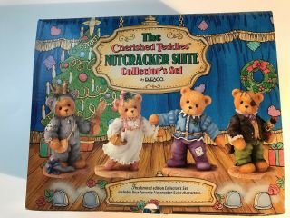 Enesco The Cherished Teddies Nutcracker Suite Collector’s Set With 