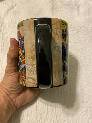 Spectacular MARVEL COMICS 2012 LARGE X - MEN COFFEE MUG Pre - owned Gently 2