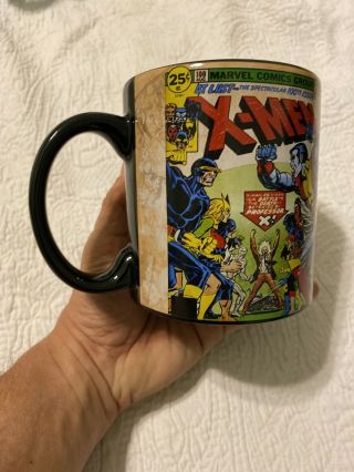 Spectacular MARVEL COMICS 2012 LARGE X - MEN COFFEE MUG Pre - owned Gently 3