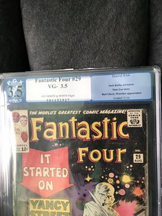 Fantastic Four 29 PGX 3.  5 (AUG 1964,  Marvel) 2
