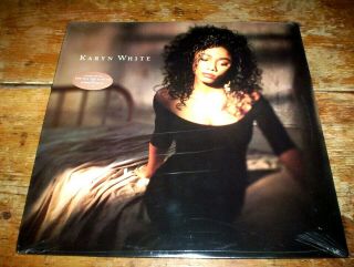 Karyn White / Self - Titled Debut Album / Orig 1988 Vinyl Lp W Hype Sticker