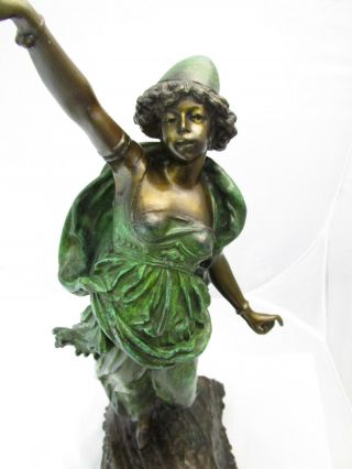 Leon Pilet 19 Century Bronze of Arab Girl 2