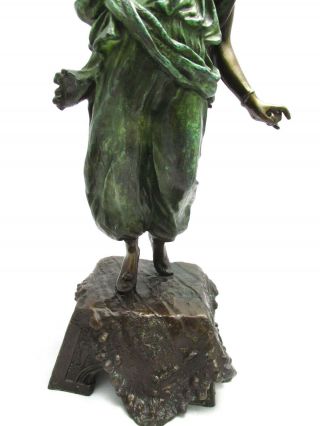 Leon Pilet 19 Century Bronze of Arab Girl 3