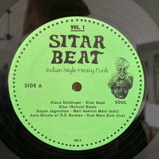 V/a Sitar Beat Vol 1 Ep 2004 Indian - Style Funk Psych Ex Gainsbourg Dave Pike