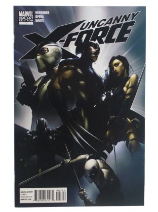 Uncanny X - Force 1 Variant Edition 1:25 Clayton Crain Cover Marvel Comics 2010