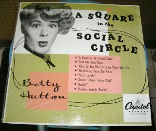 A Square In The Social Circle Betty Hutton Mono Recordings T256