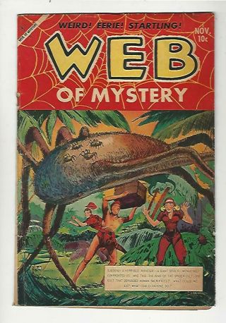 Ace Comics’ Web Of Mystery 21 - 1953