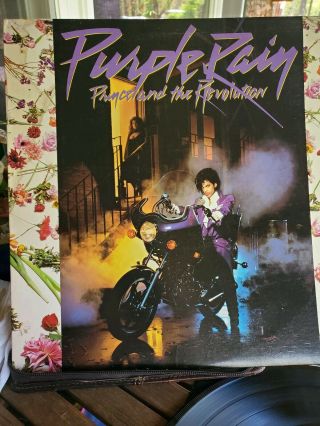 1984 Prince Purple Rain Lp 1 - 25110 Vinyl Vg Cover G,