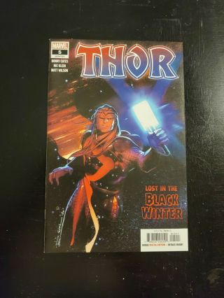 Thor 5 2020 1st Print Black Winter Marvel Comics Donny Cates