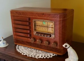 Vintage Silvertone Am/sw Tube Radio 6324 (1939) Completely Restored