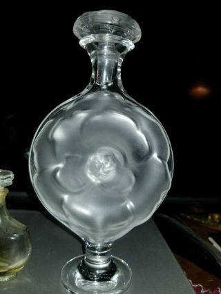 Vintage Perfume Bottle R.  Lalique Lalique