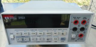Hp 34401a Multimeter,  S/n Us36100772 Made In Usa.