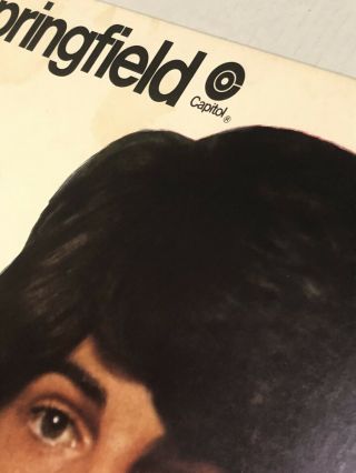 True Vintage 1970s Capitol Records promo poster RICK SPRINGFIELD RARE 21 X 27 3