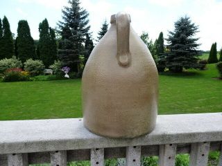 Antique ALBERT O.  WHITTEMORE HAVANA,  N.  Y.  stoneware jug w/ Cobalt decoration 3
