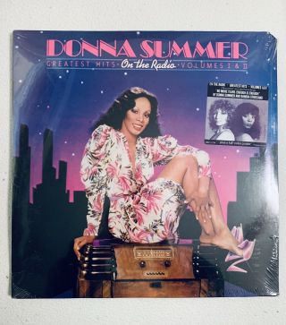Donna Summer On The Radio (great Hits Vol 1 &2) 2lp Poster Casablanca ‘79