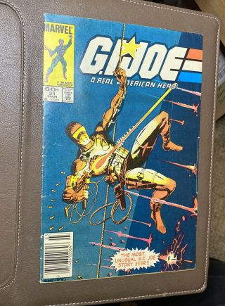 Gi Joe A Real American Hero 21 (1984) Key 1st Storm Shadow 1st Print Newsstand