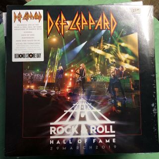 Def Leppard Rock And Roll Hall Of Fame Live Lp Vinyl Rsd 2020