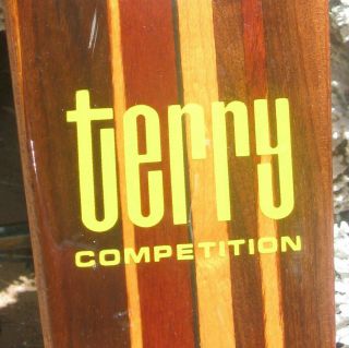 Terry Brand Vintage Wood Waterski 66 