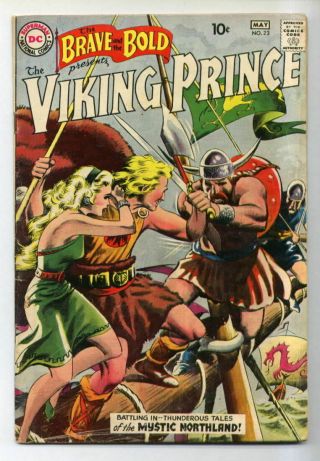 Brave & The Bold 23 (viking Prince) Silver Age - Dc Comics Vg,  {generations}