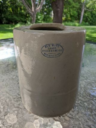 Red Wing Chicken Watering Union Stoneware Co.  Crock