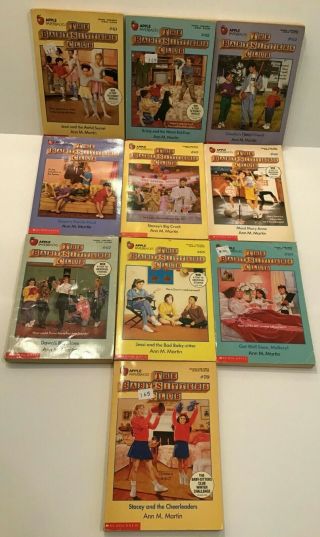 Scholastic The Baby - Sitters Club Books 61 - 70 Vintage Rare Childrens Book 
