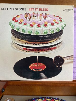 The Rolling Stones Let It Bleed Vinyl Lp London Nps - 4 Nm You Can’t Always.