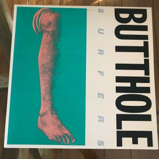 Butthole Surfers,  Rembrandt Pussyhorse 1986 Vinyl Record Lp Touch And Go Records