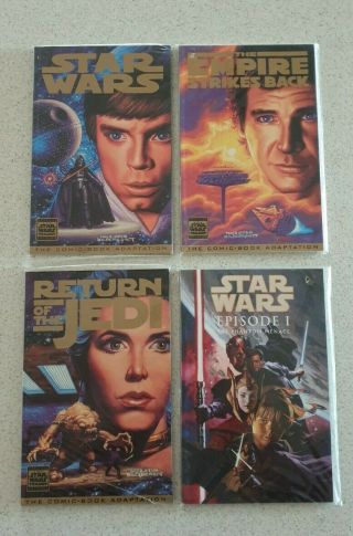 Star Wars The Comic Book Adaptation Episode I Iv V Vi Return Of The Jedi Empire