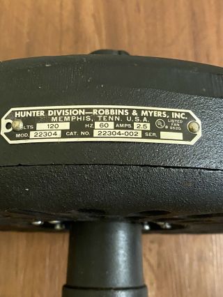 Vintage Hunter Ceiling Fan 3