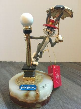 Ron Lee Bugs Bunny Singing In The Rain Collectible Sculpture 1991 830/2750