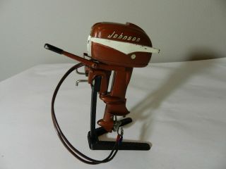 Vintage Toy Outboard Motor - K&o Outboard - Johnson Sea Horse 30 Hp - Toy Boat Motor