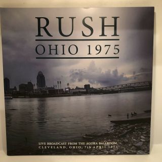 Live Ohio 1975 By Rush (gray Vinyl,  2016,  2 Discs,  Parachute)