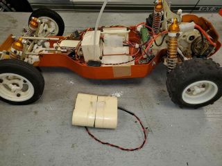 Rare Vintage Team Associated Rc10 Buggy Classic A Stamp Gold Pan Buggy