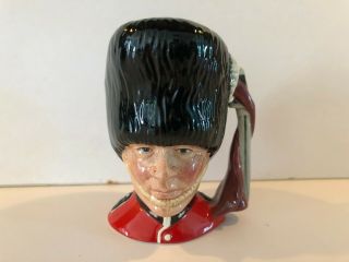 Antique The Guardsman Guard Royal Doulton Made In England Toby Jug 1986 D6771