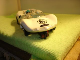 Vintage Cox Chaparral Jim Hall 2d White Slot Car 1/24 Offered By Mth
