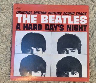 The Beatles A Hard Days Night Vinyl Purple Capitol Sw - 11921 Personal