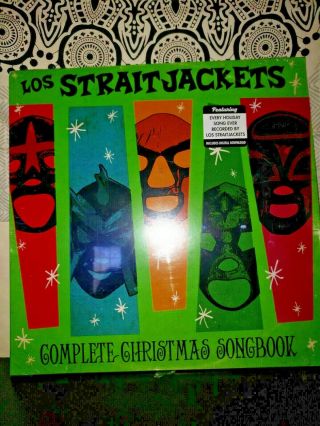 Los Straitjackets Complete Christmas Songbook Vinyl 2xlp